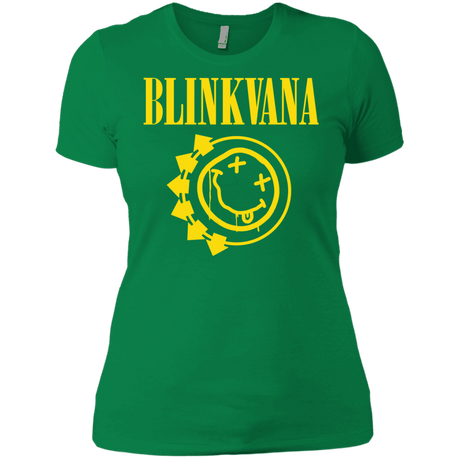 T-Shirts Kelly Green / X-Small Blinkvana Women's Premium T-Shirt