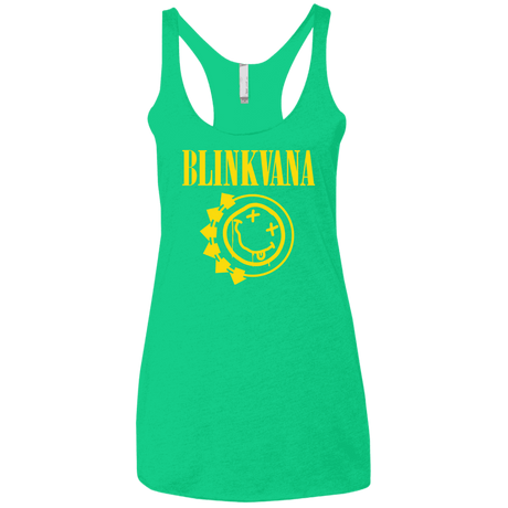 T-Shirts Envy / X-Small Blinkvana Women's Triblend Racerback Tank