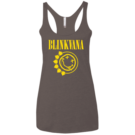 T-Shirts Macchiato / X-Small Blinkvana Women's Triblend Racerback Tank