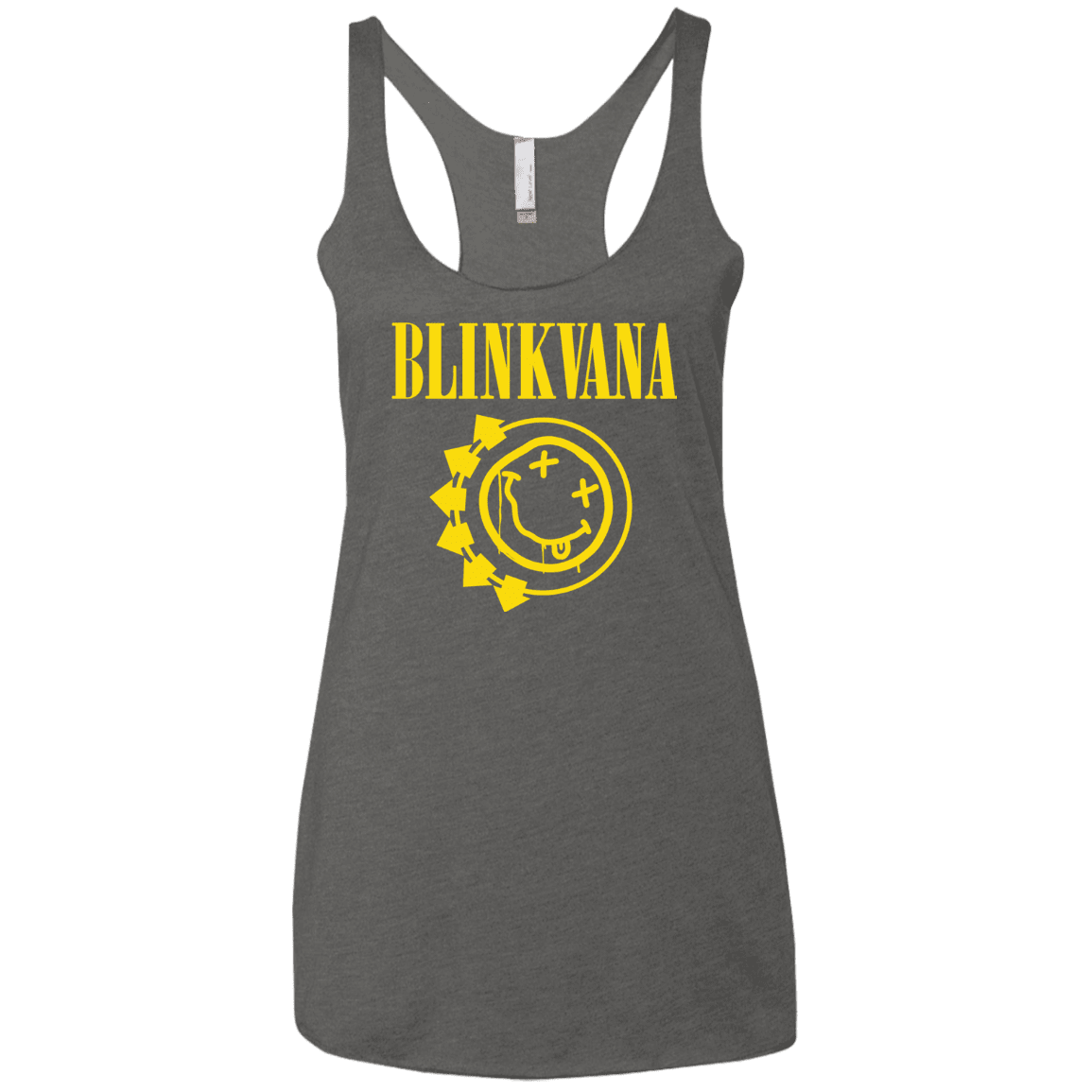 T-Shirts Premium Heather / X-Small Blinkvana Women's Triblend Racerback Tank