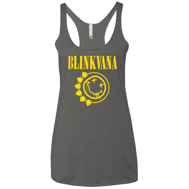 T-Shirts Premium Heather / X-Small Blinkvana Women's Triblend Racerback Tank