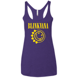 T-Shirts Purple Rush / X-Small Blinkvana Women's Triblend Racerback Tank