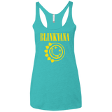 T-Shirts Tahiti Blue / X-Small Blinkvana Women's Triblend Racerback Tank