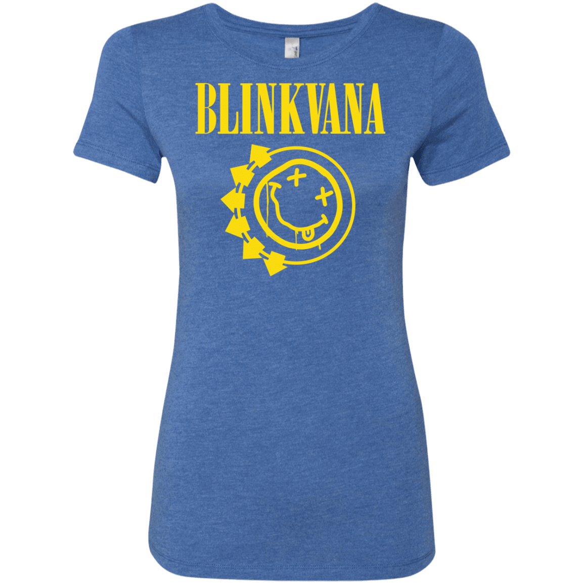 T-Shirts Vintage Royal / S Blinkvana Women's Triblend T-Shirt