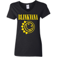 T-Shirts Black / S Blinkvana Women's V-Neck T-Shirt