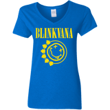 T-Shirts Royal / S Blinkvana Women's V-Neck T-Shirt