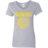 T-Shirts Sport Grey / S Blinkvana Women's V-Neck T-Shirt