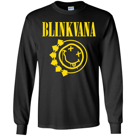 T-Shirts Black / YS Blinkvana Youth Long Sleeve T-Shirt
