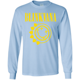 T-Shirts Light Blue / YS Blinkvana Youth Long Sleeve T-Shirt
