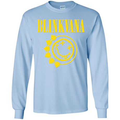 T-Shirts Light Blue / YS Blinkvana Youth Long Sleeve T-Shirt