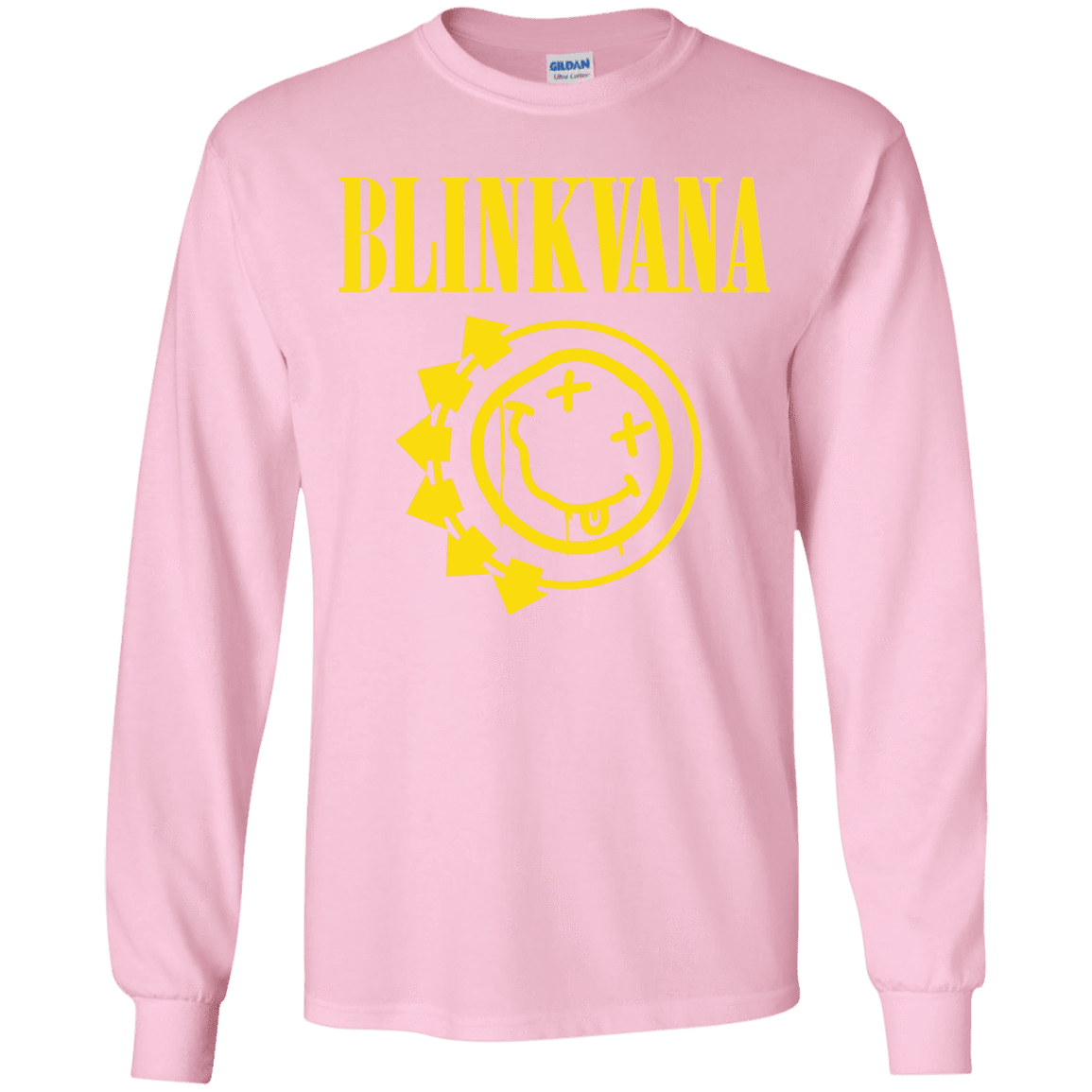 T-Shirts Light Pink / YS Blinkvana Youth Long Sleeve T-Shirt