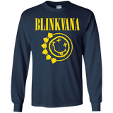T-Shirts Navy / YS Blinkvana Youth Long Sleeve T-Shirt