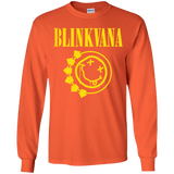 T-Shirts Orange / YS Blinkvana Youth Long Sleeve T-Shirt