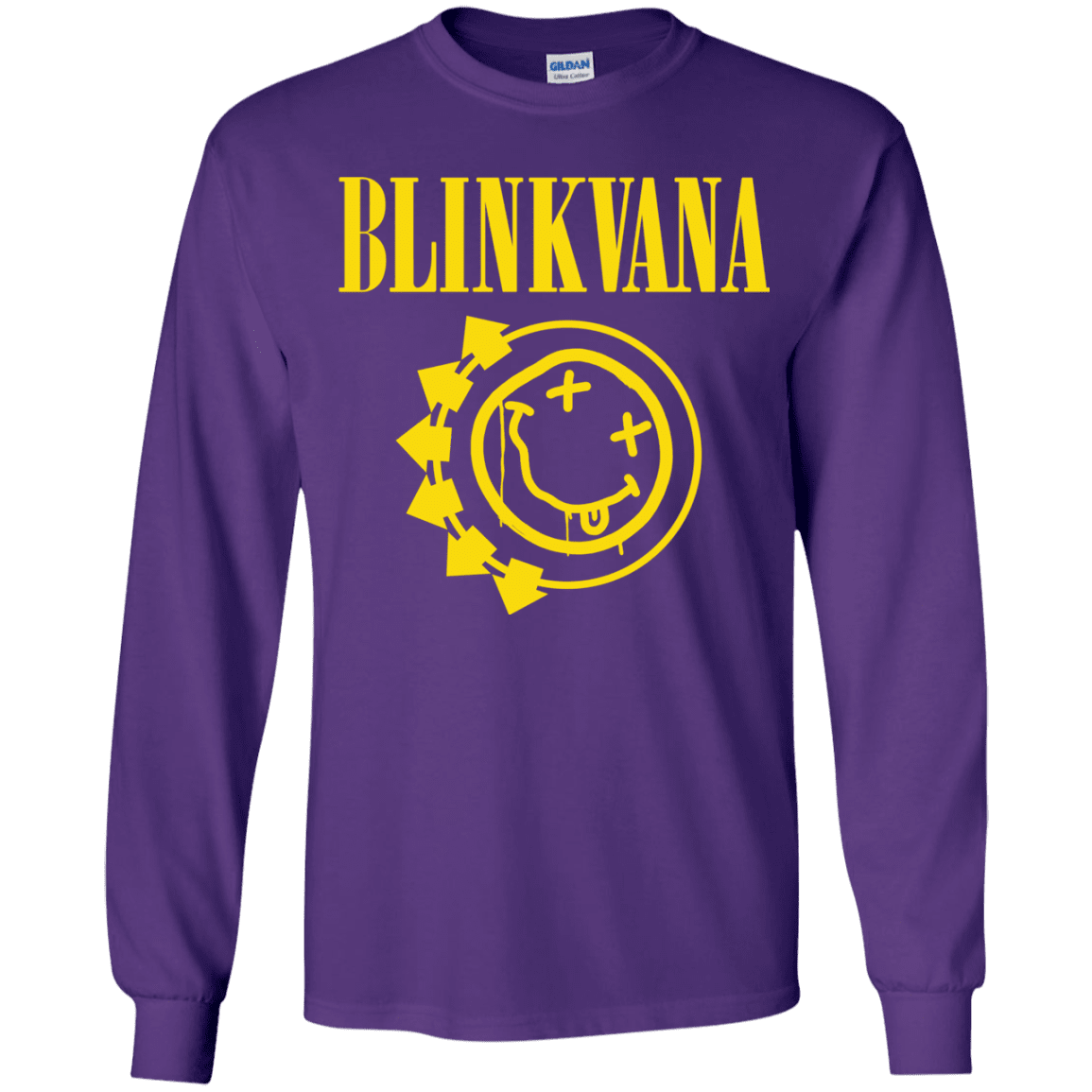 T-Shirts Purple / YS Blinkvana Youth Long Sleeve T-Shirt