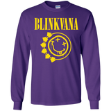 T-Shirts Purple / YS Blinkvana Youth Long Sleeve T-Shirt