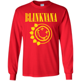 T-Shirts Red / YS Blinkvana Youth Long Sleeve T-Shirt