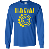 T-Shirts Royal / YS Blinkvana Youth Long Sleeve T-Shirt