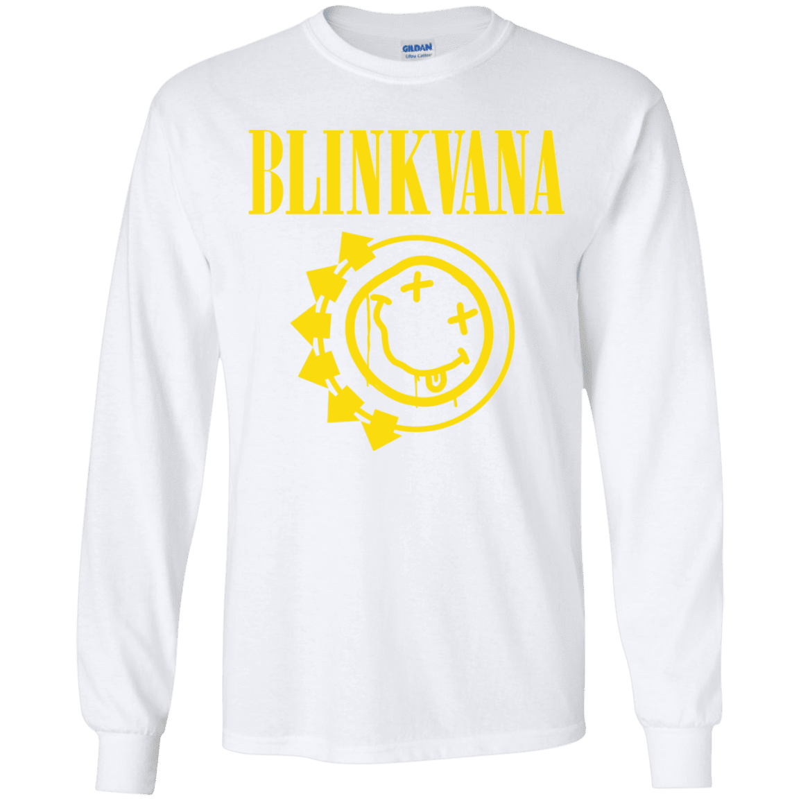 T-Shirts White / YS Blinkvana Youth Long Sleeve T-Shirt