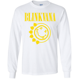 T-Shirts White / YS Blinkvana Youth Long Sleeve T-Shirt