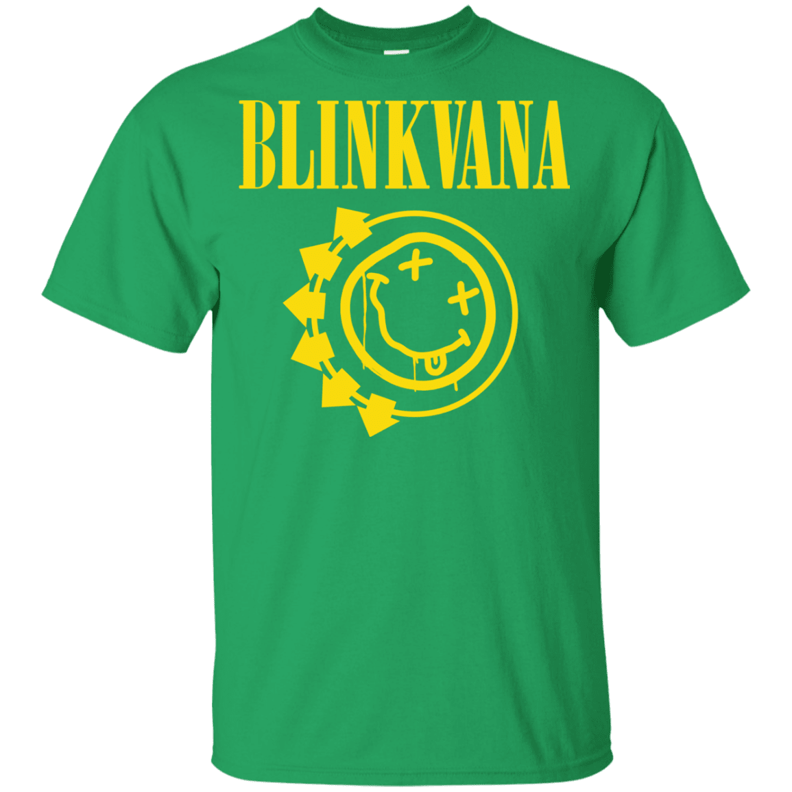 T-Shirts Irish Green / YXS Blinkvana Youth T-Shirt