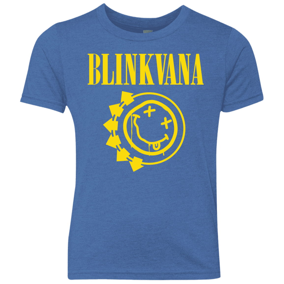 T-Shirts Vintage Royal / YXS Blinkvana Youth Triblend T-Shirt