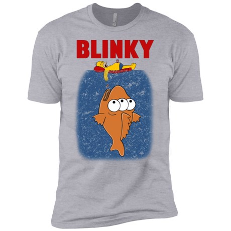 T-Shirts Heather Grey / YXS Blinky Jaws Boys Premium T-Shirt