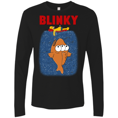 T-Shirts Black / Small Blinky Jaws Men's Premium Long Sleeve