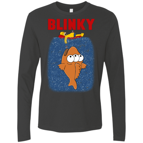 T-Shirts Heavy Metal / Small Blinky Jaws Men's Premium Long Sleeve