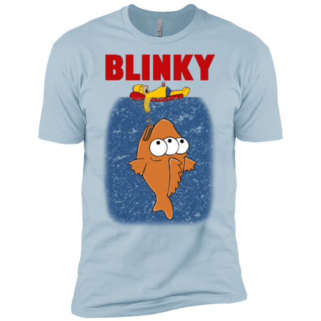 T-Shirts Light Blue / X-Small Blinky Jaws Men's Premium T-Shirt