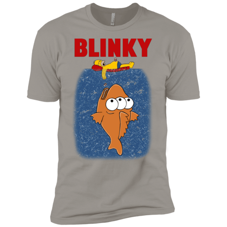 T-Shirts Light Grey / X-Small Blinky Jaws Men's Premium T-Shirt
