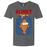 T-Shirts Heavy Metal / X-Small Blinky Jaws Men's Premium V-Neck
