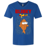 T-Shirts Royal / X-Small Blinky Jaws Men's Premium V-Neck