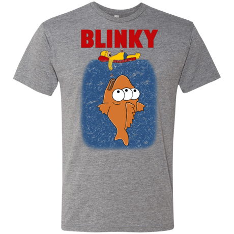 T-Shirts Premium Heather / Small Blinky Jaws Men's Triblend T-Shirt