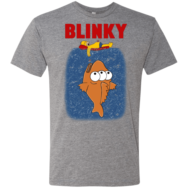 T-Shirts Premium Heather / Small Blinky Jaws Men's Triblend T-Shirt