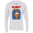 T-Shirts Heather White / X-Small Blinky Jaws Triblend Long Sleeve Hoodie Tee