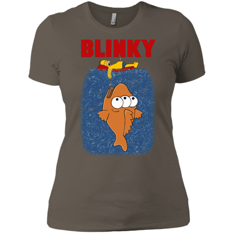 T-Shirts Warm Grey / X-Small Blinky Jaws Women's Premium T-Shirt
