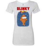 T-Shirts Heather White / Small Blinky Jaws Women's Triblend T-Shirt