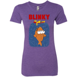 T-Shirts Purple Rush / Small Blinky Jaws Women's Triblend T-Shirt