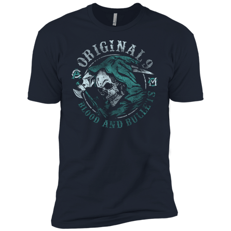 T-Shirts Midnight Navy / YXS Blood and Bullets Boys Premium T-Shirt