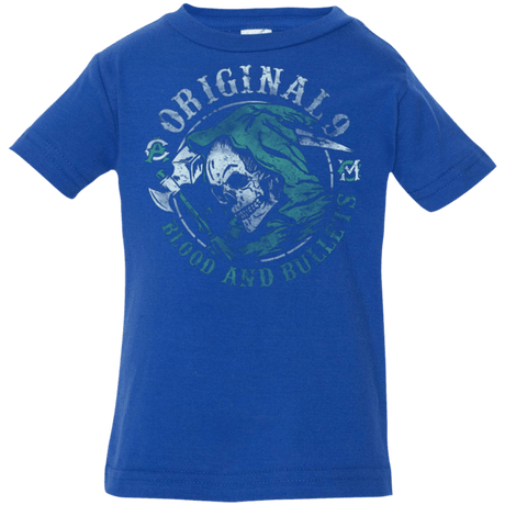 T-Shirts Royal / 6 Months Blood and Bullets Infant Premium T-Shirt