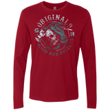 T-Shirts Cardinal / Small Blood and Bullets Men's Premium Long Sleeve