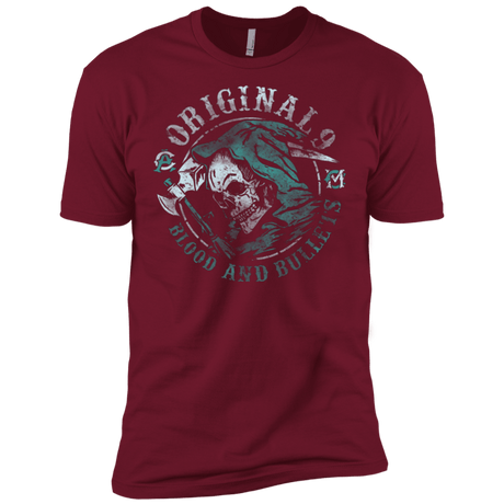 T-Shirts Cardinal / X-Small Blood and Bullets Men's Premium T-Shirt