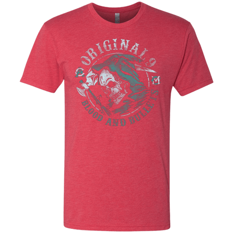T-Shirts Vintage Red / Small Blood and Bullets Men's Triblend T-Shirt
