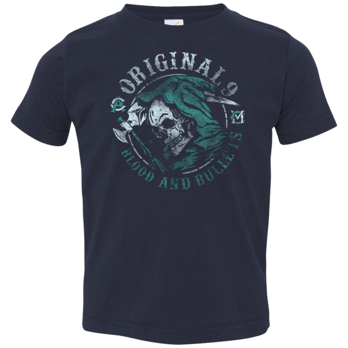 T-Shirts Navy / 2T Blood and Bullets Toddler Premium T-Shirt