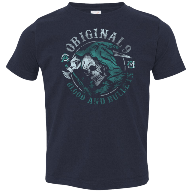 T-Shirts Navy / 2T Blood and Bullets Toddler Premium T-Shirt