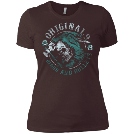 T-Shirts Dark Chocolate / X-Small Blood and Bullets Women's Premium T-Shirt