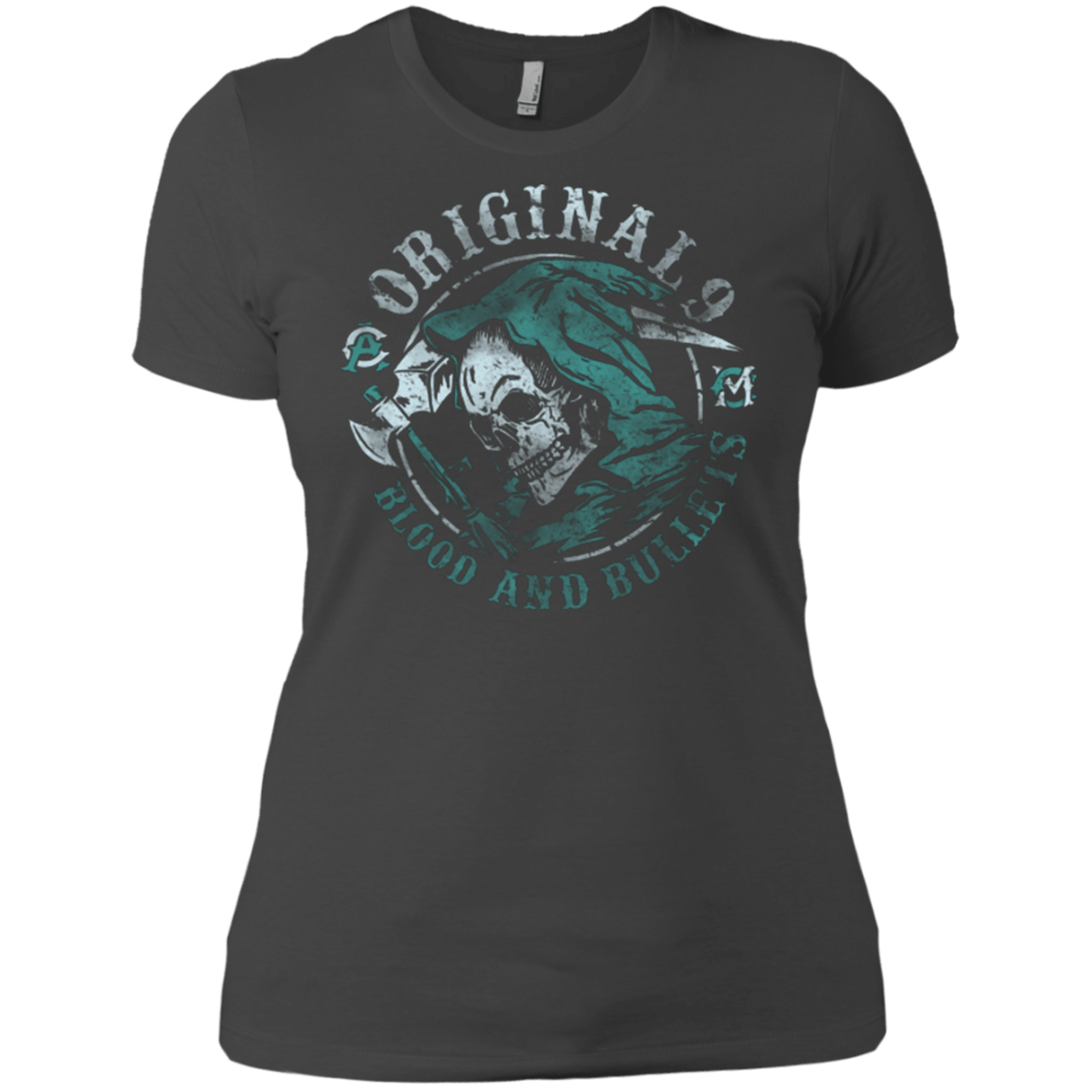 T-Shirts Heavy Metal / X-Small Blood and Bullets Women's Premium T-Shirt