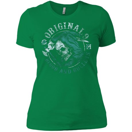 T-Shirts Kelly Green / X-Small Blood and Bullets Women's Premium T-Shirt
