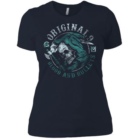 T-Shirts Midnight Navy / X-Small Blood and Bullets Women's Premium T-Shirt