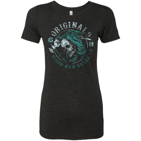 T-Shirts Vintage Black / Small Blood and Bullets Women's Triblend T-Shirt